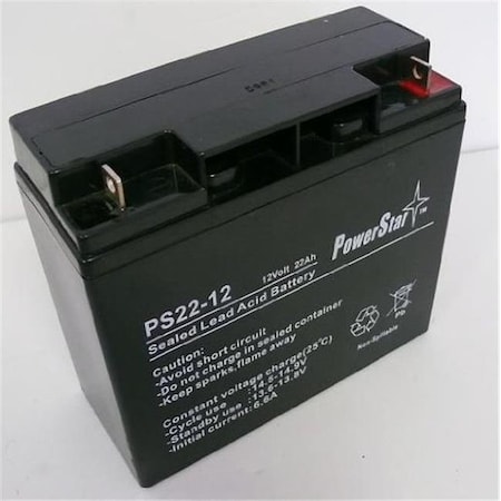 Powerstar PowerStar PS12-22-668 Replacement Battery for Sunpex Jammer Electric Scooters PS12-22-668